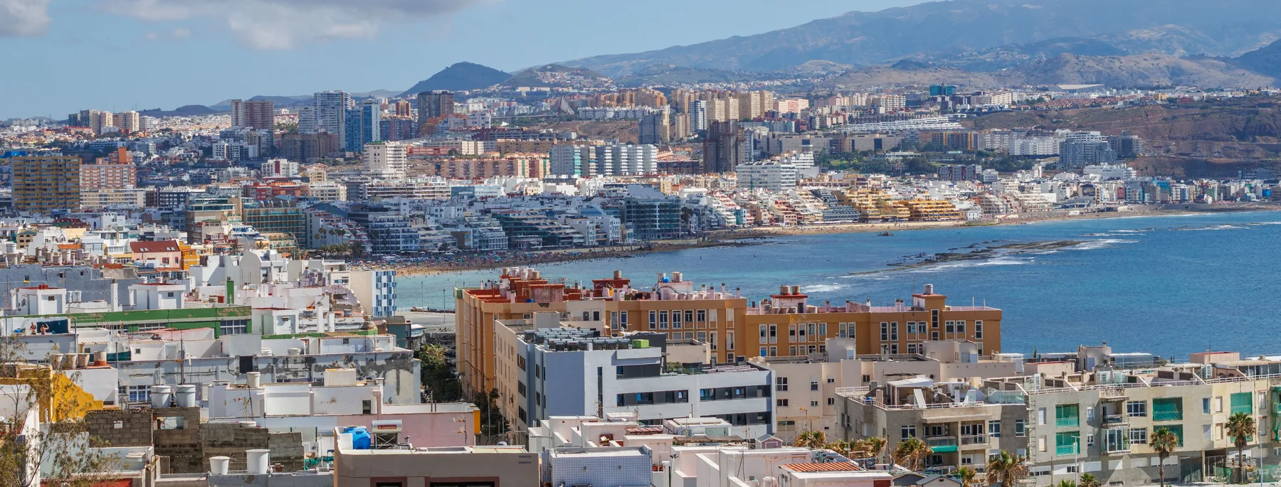 Las Palmas de Gran Canaria coastline